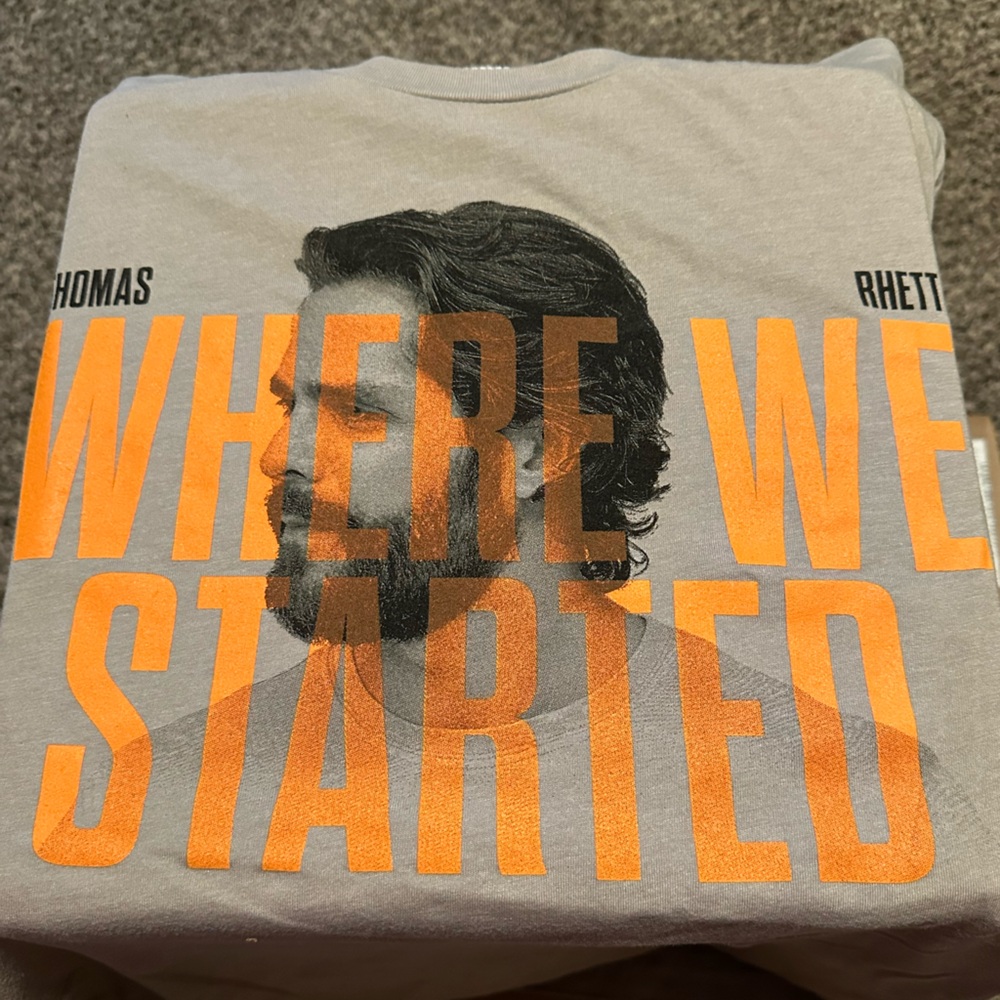 NEW Thomas Rhett Where We Started T-Shirt